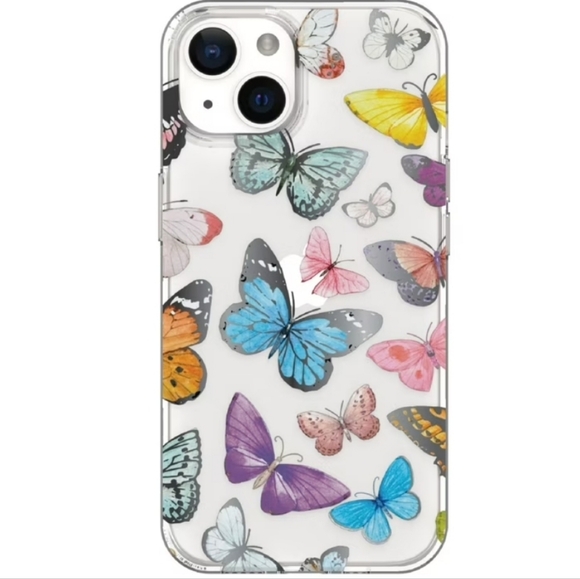 onn. Butterfly Phone Case for iPhone 14 Pro Max with 4' Drop Protection - Picture 8 of 8